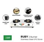 GREENCHEF 2 Burner SS LPG - Image 2