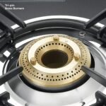 Prestige Magic plus Toughened Glass-Top 2 Brass Burner LPG Gas Stove - Image 3