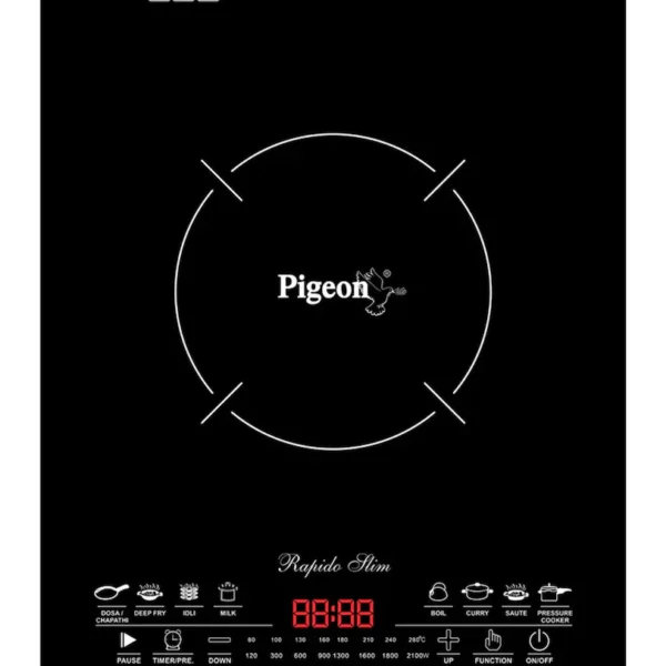 PIGEON 675M INDUCTION COOKTOP RAPIDO ANTI SKID 2100W
