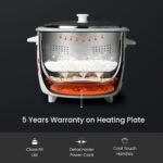 PRESTIGE delight electric rice cooker 1.8l 700w - Image 2